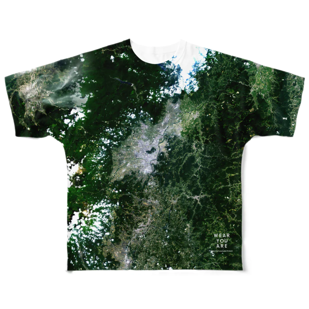 WEAR YOU AREの福島県 福島市 Tシャツ 両面 All-Over Print T-Shirt