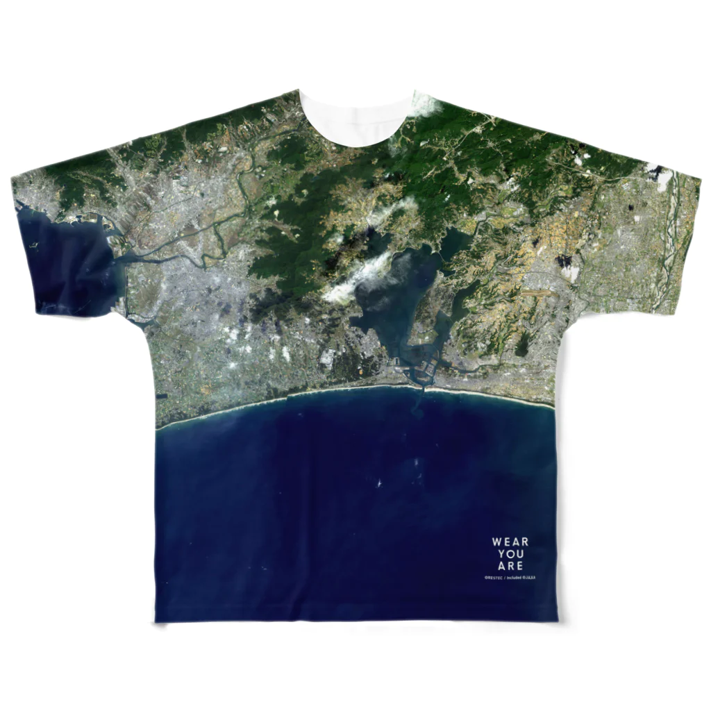 WEAR YOU AREの静岡県 湖西市 Tシャツ 両面 All-Over Print T-Shirt