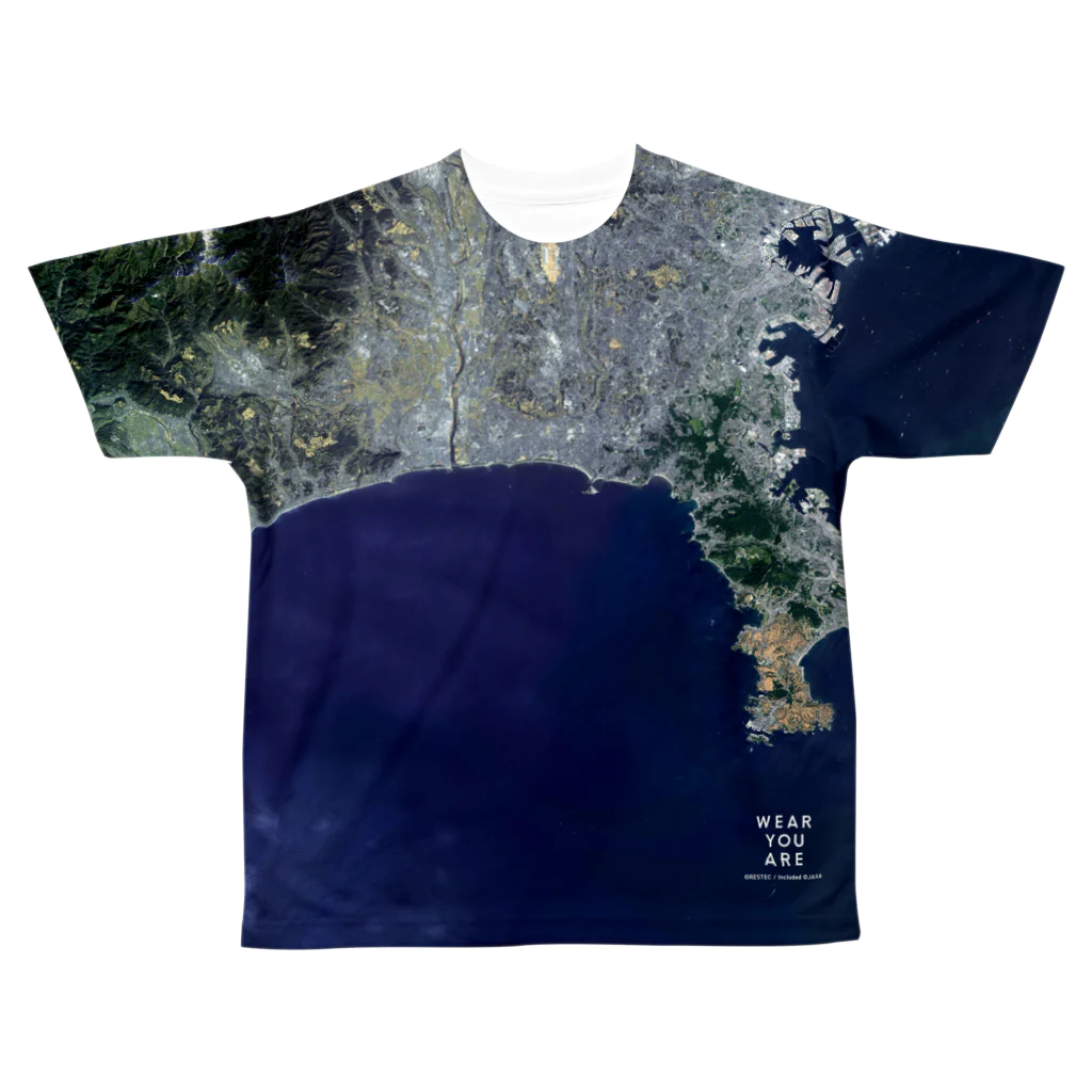 WEAR YOU AREの神奈川県 藤沢市 Tシャツ 両面 All-Over Print T-Shirt