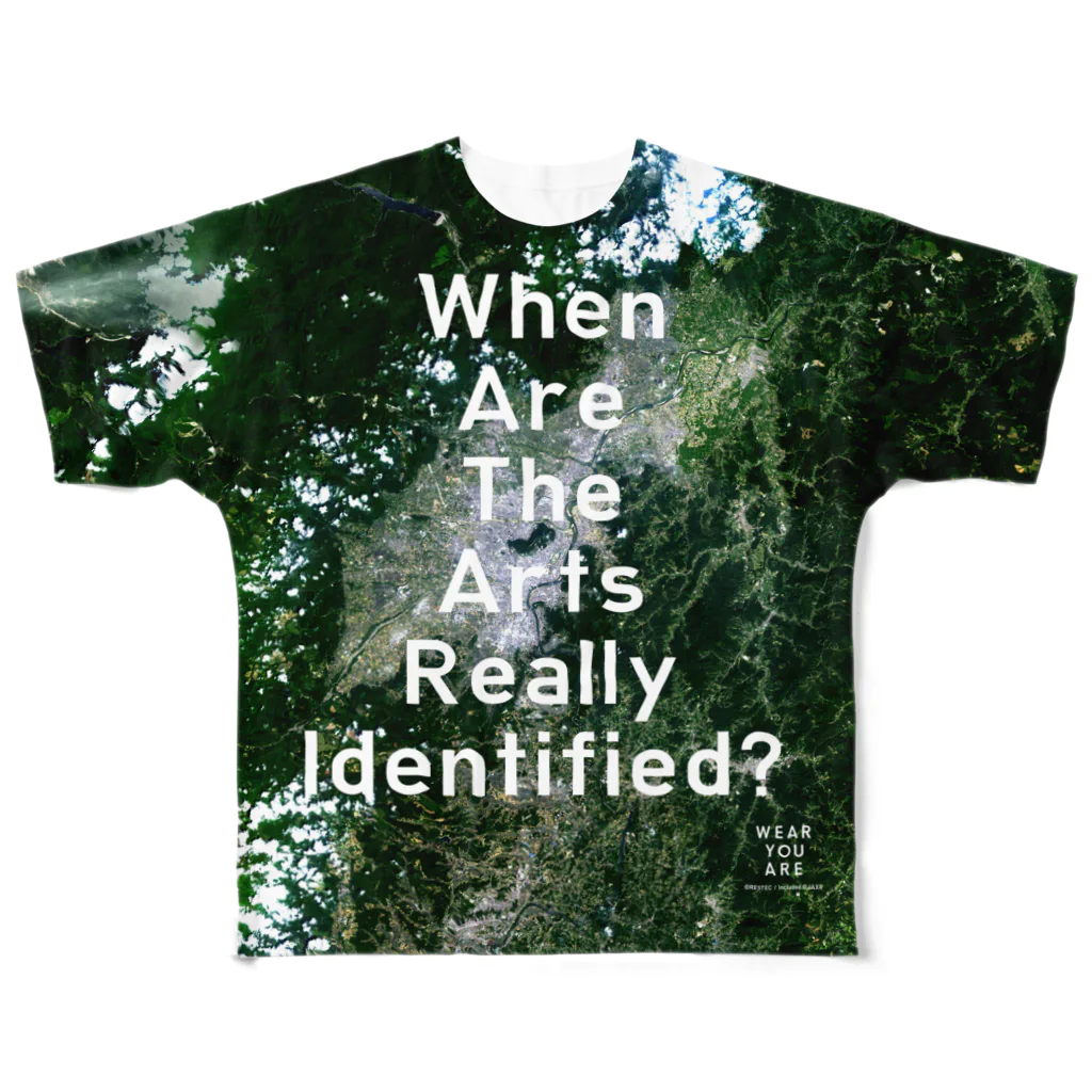 WEAR YOU AREの福島県 福島市 Tシャツ 両面 All-Over Print T-Shirt