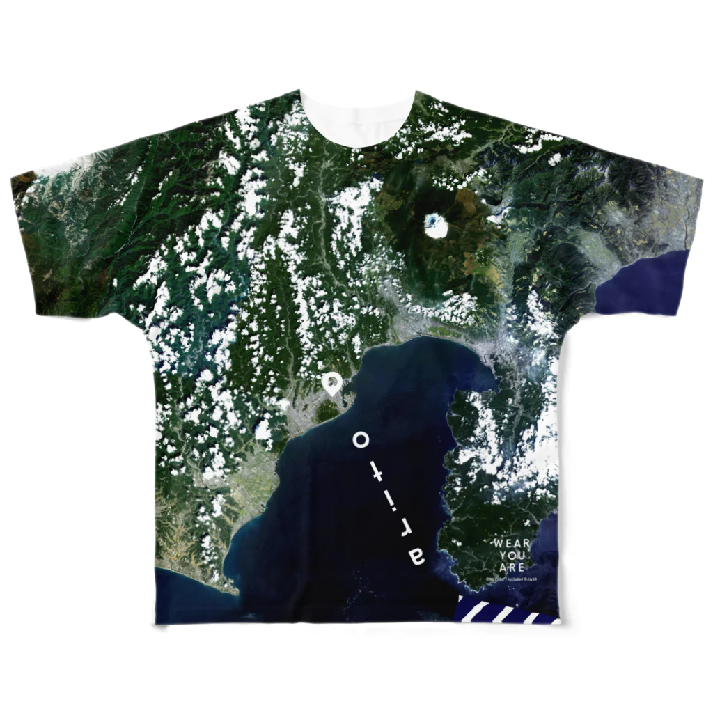 WEAR YOU AREの静岡県 静岡市 Tシャツ 両面 All-Over Print T-Shirt