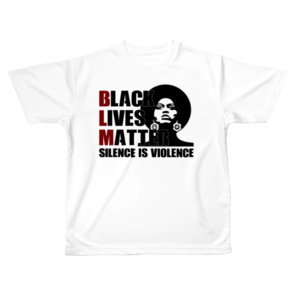 ジョーカーズファクトリー JOKERS FACTORYのBLM All-Over Print T-Shirt