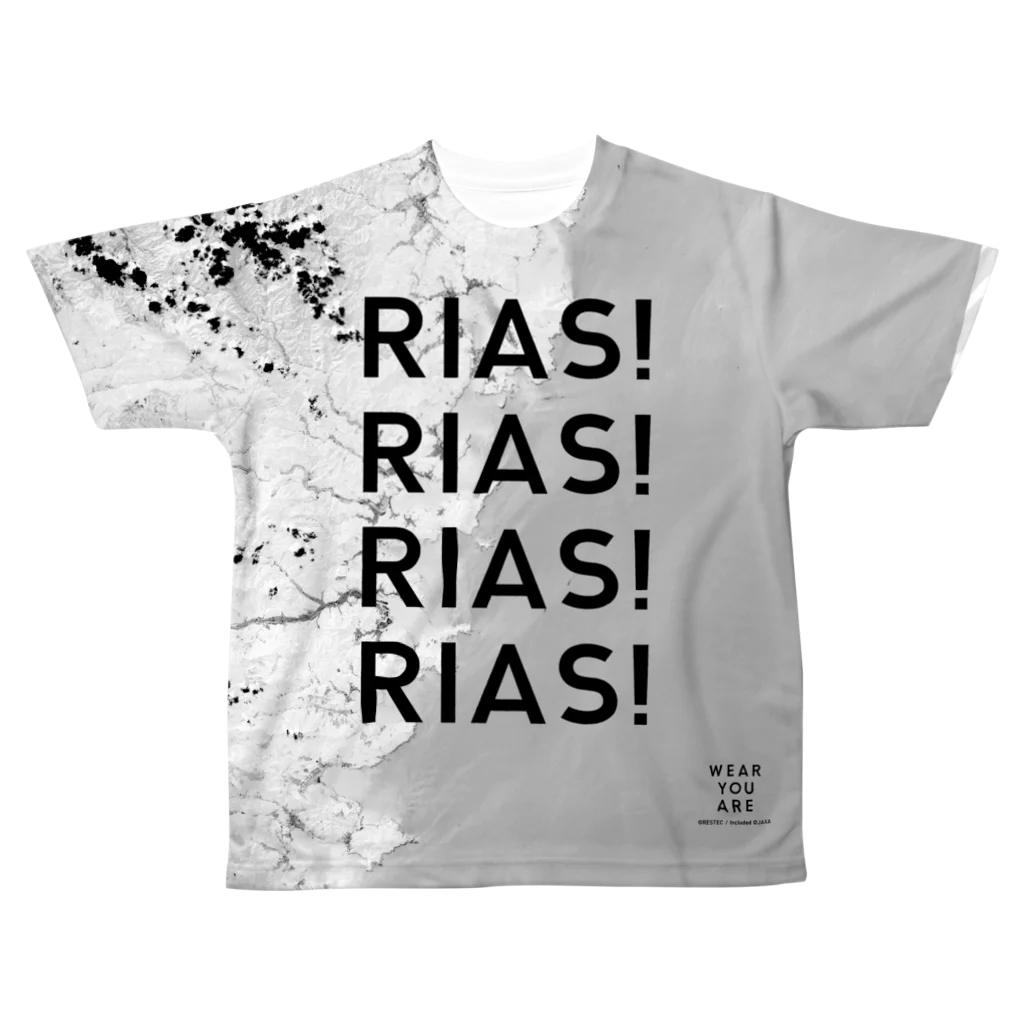 WEAR YOU AREの岩手県 釜石市 All-Over Print T-Shirt