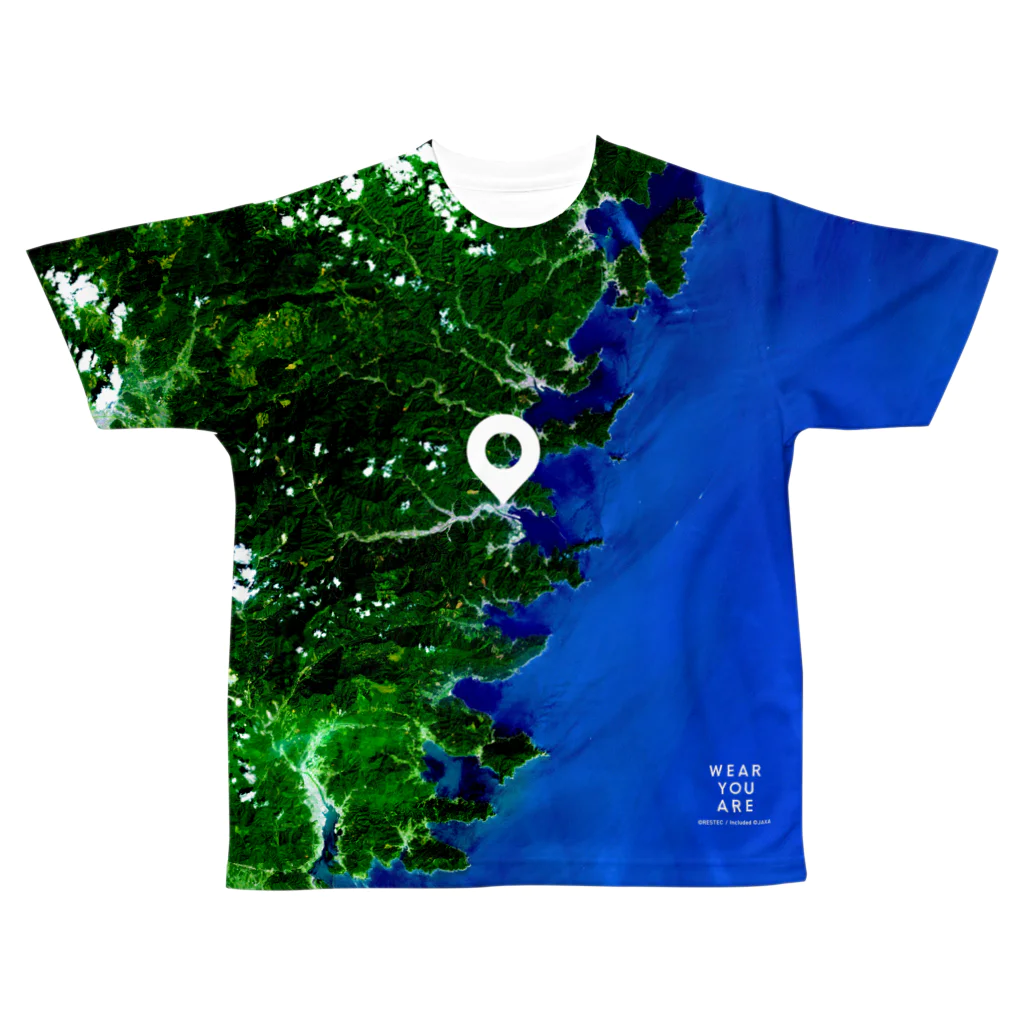 WEAR YOU AREの岩手県 釜石市 All-Over Print T-Shirt