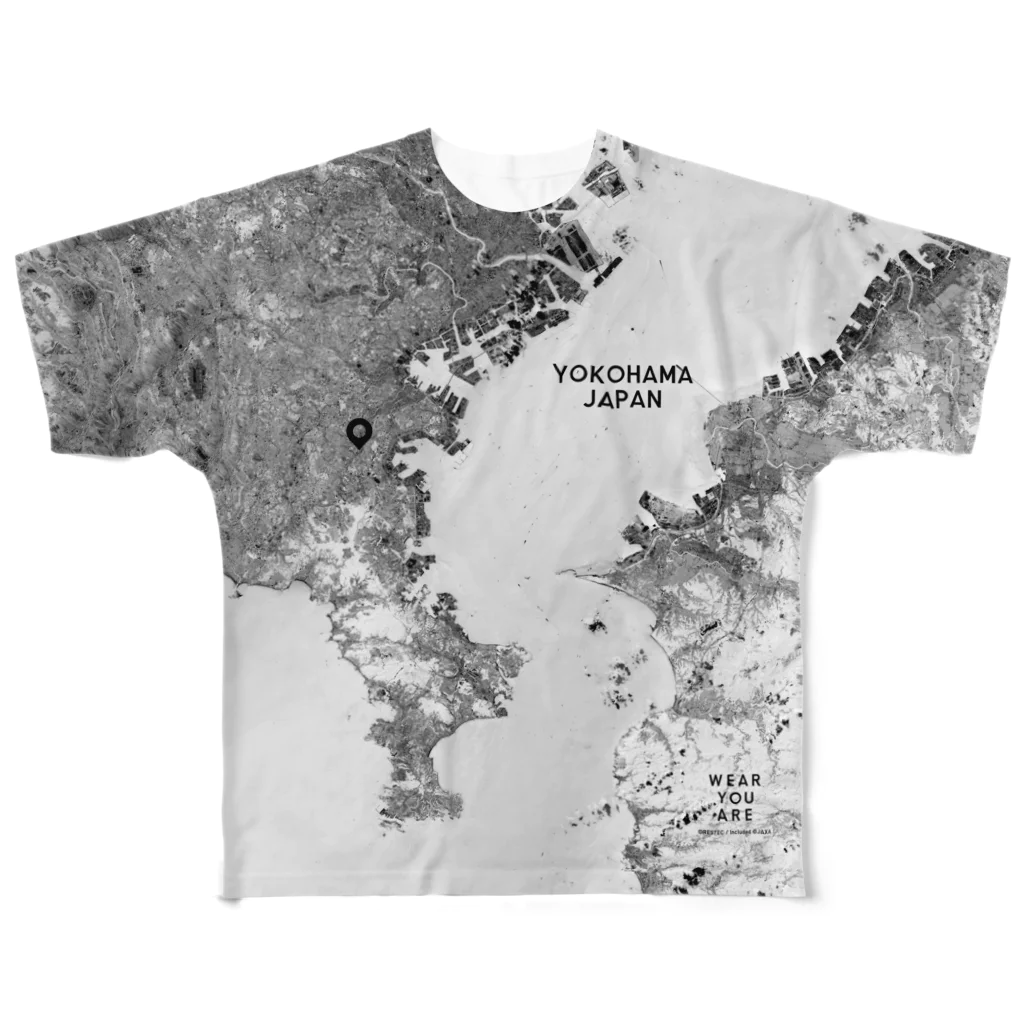 WEAR YOU AREの神奈川県 横須賀市 All-Over Print T-Shirt