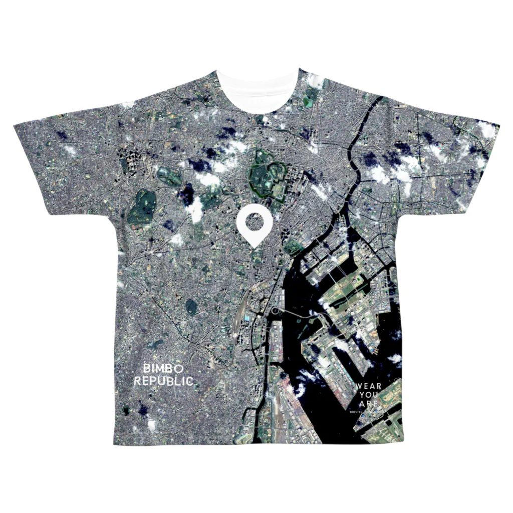 WEAR YOU AREの東京都 港区 All-Over Print T-Shirt