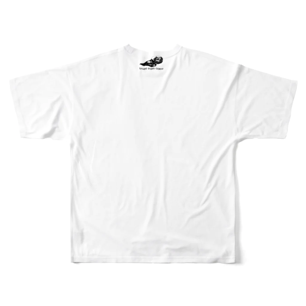 始祖鳥2014 / 小田隆 ( studiocorvo )のフルグラフィックTシャツ