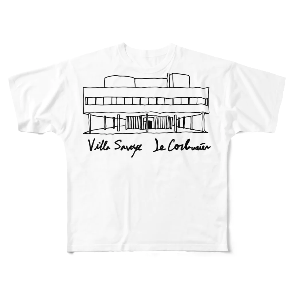 c88ティナ フルグラフィックTシャツ コルビジェ カーサ・サヴォア / okky's ( okky )のフル