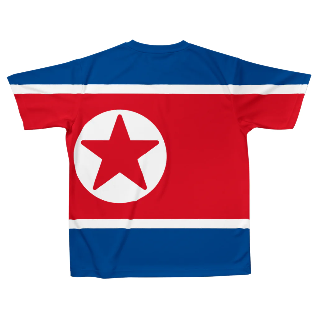 北朝鮮の国旗 / お絵かき屋さん ( oekakiyasandesu )のフル