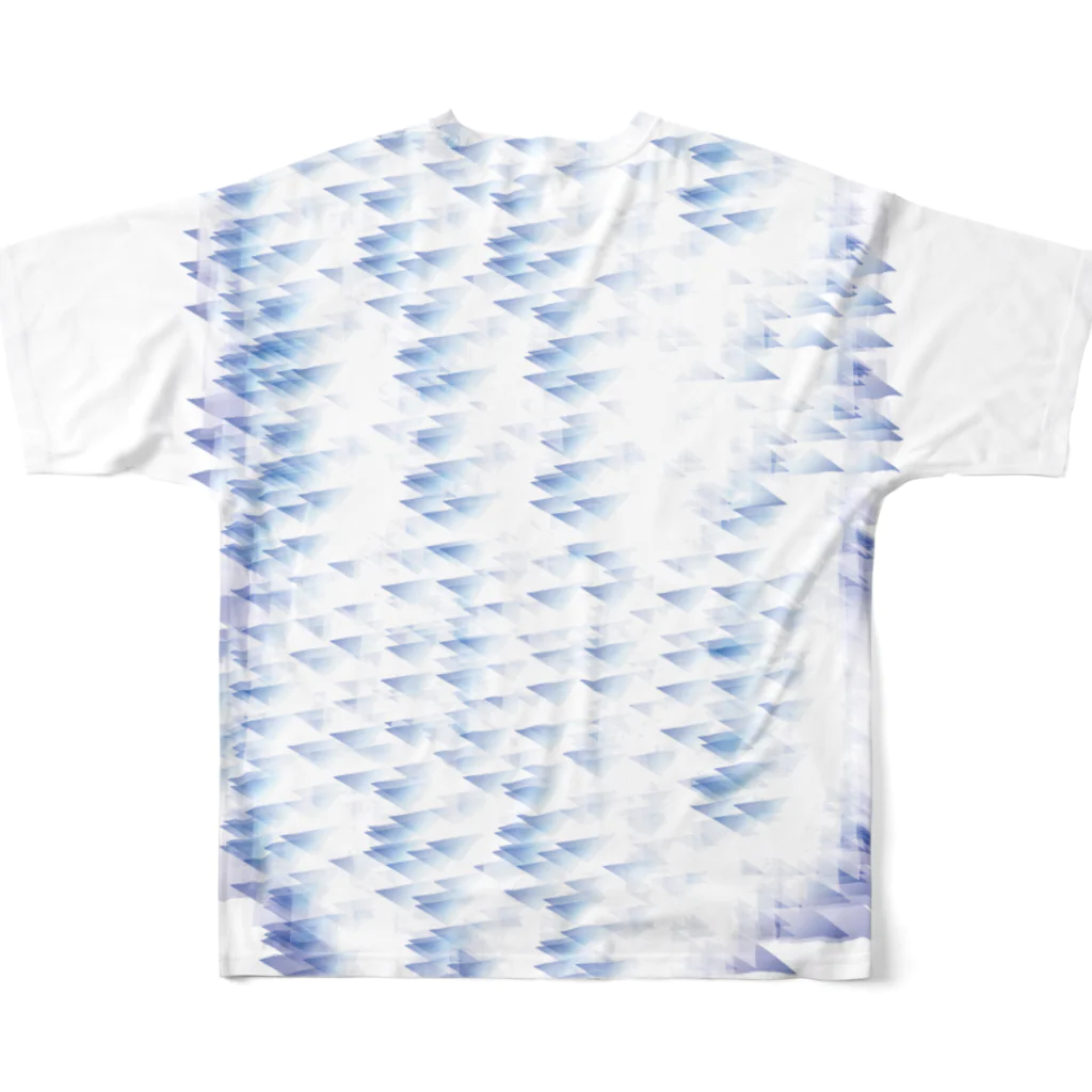 Whoのコントラスト All-Over Print T-Shirt :back