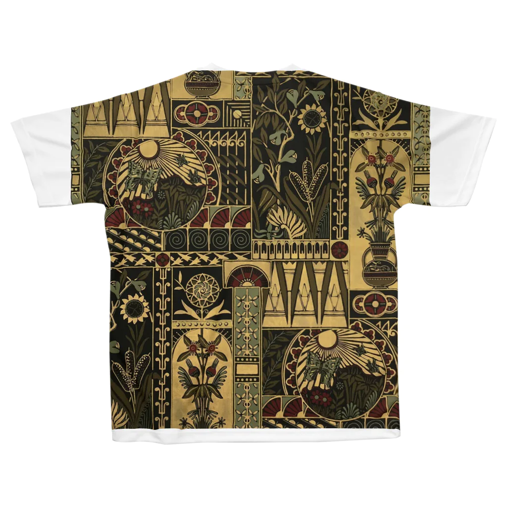 YS VINTAGE WORKSのボタニカル All-Over Print T-Shirt