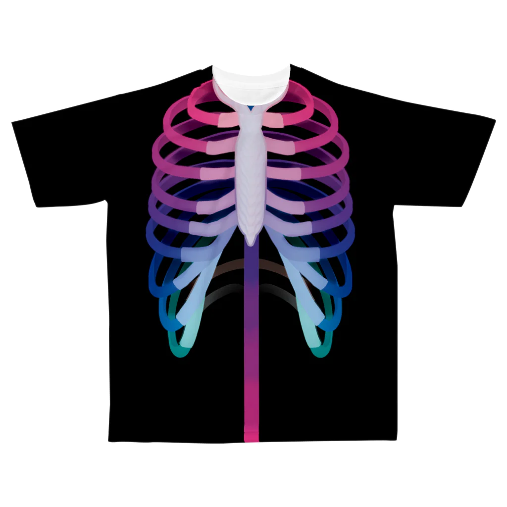 ガザミツのほね All-Over Print T-Shirt