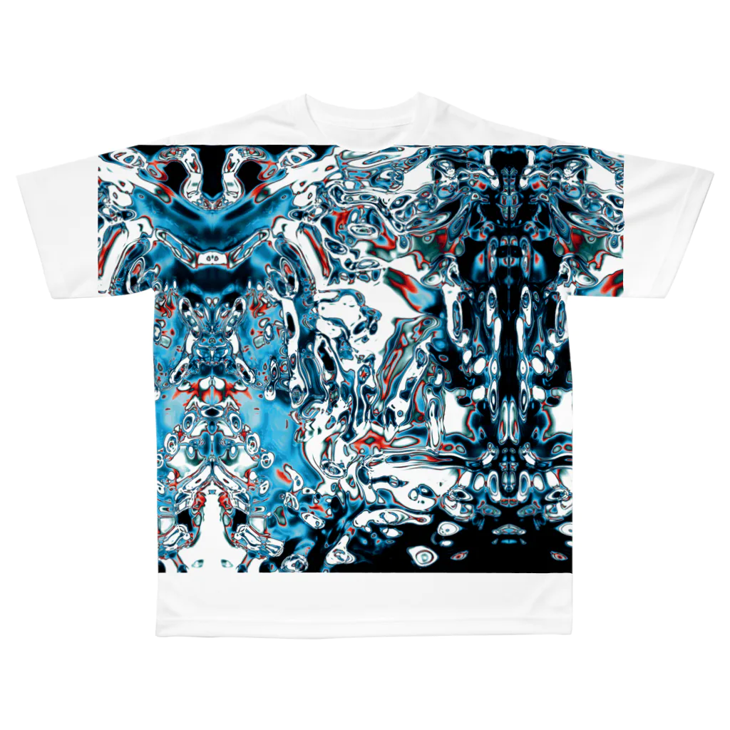 aqua_tの水 All-Over Print T-Shirt