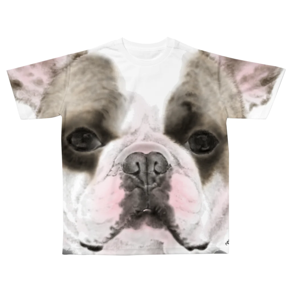 MAYUENのブヒ愛 All-Over Print T-Shirt