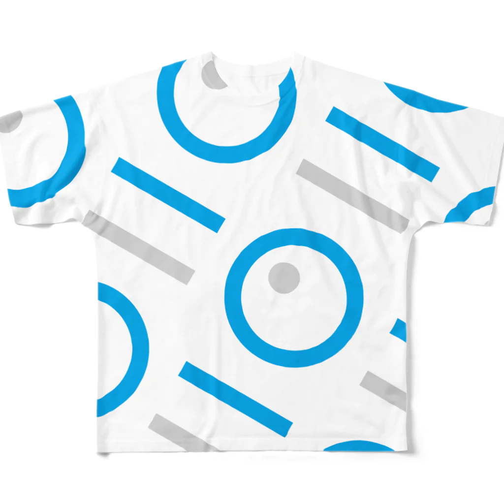 101DESIGNの101DESIGNのフルグラフィック - 10周年記念ver -  All-Over Print T-Shirt