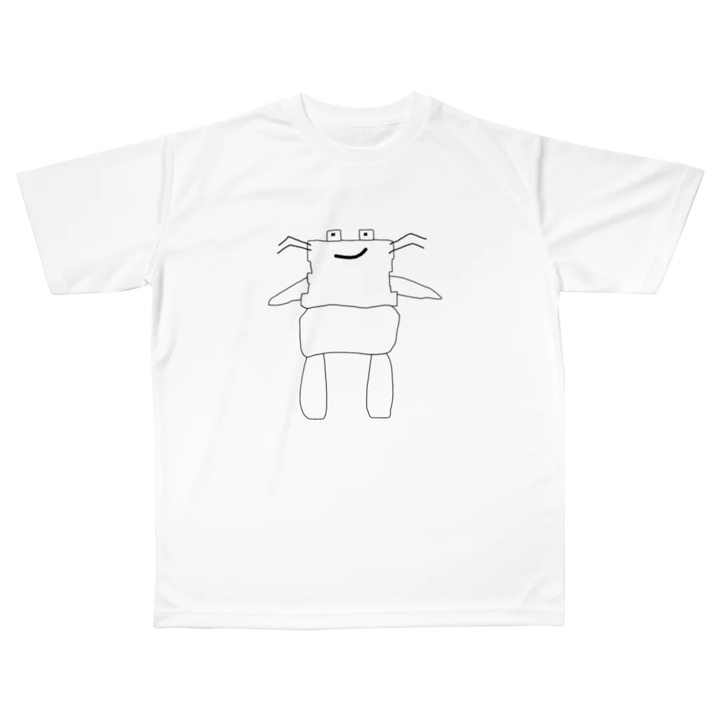 しょうじのカニマン All-Over Print T-Shirt