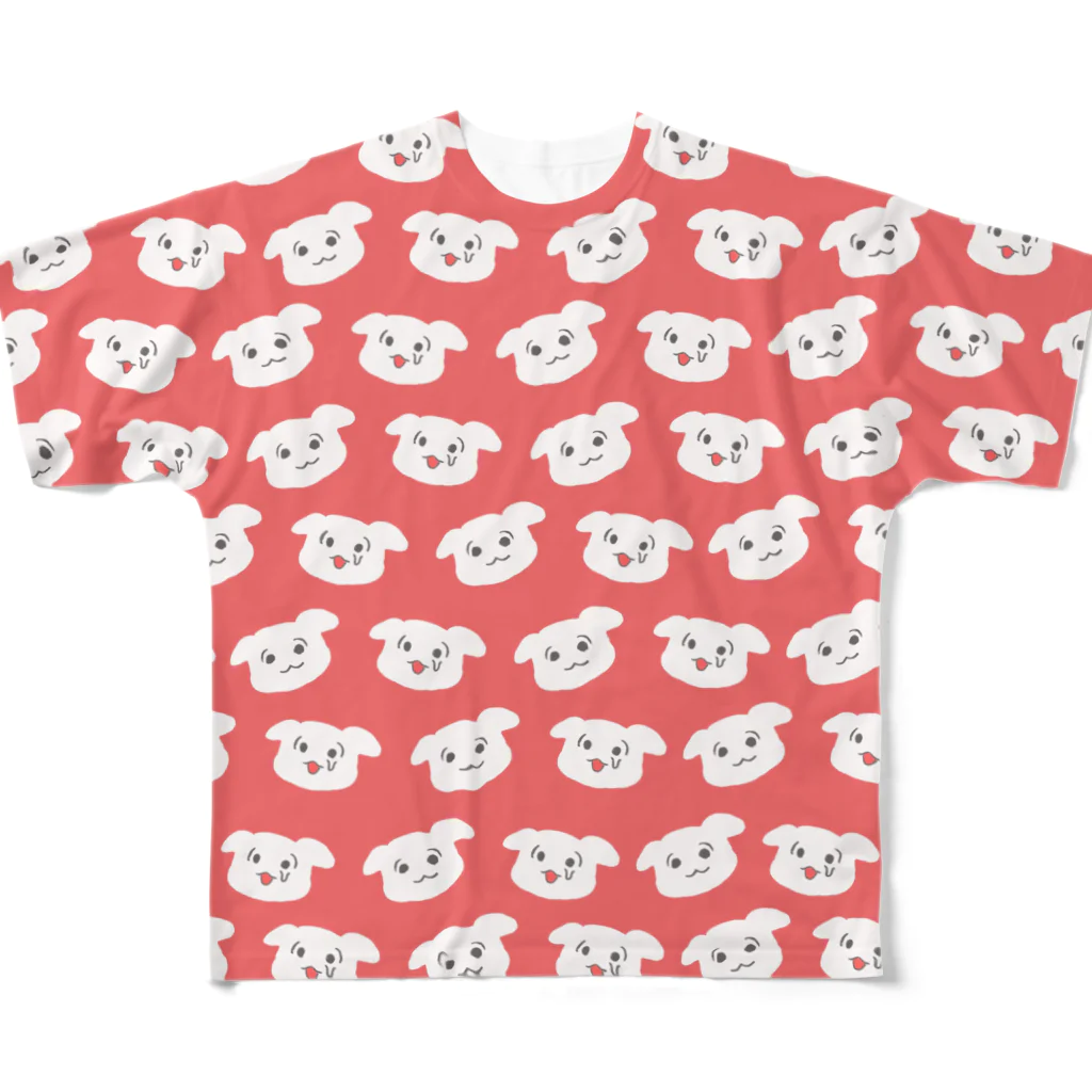 にくまん子のよよがいっぱい All-Over Print T-Shirt