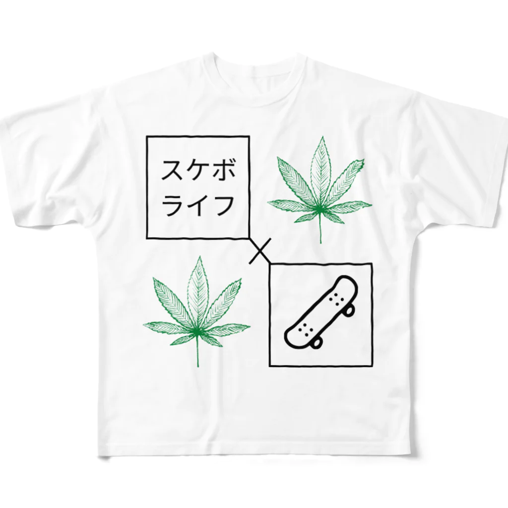 Young Fashion の420 ライフ All-Over Print T-Shirt