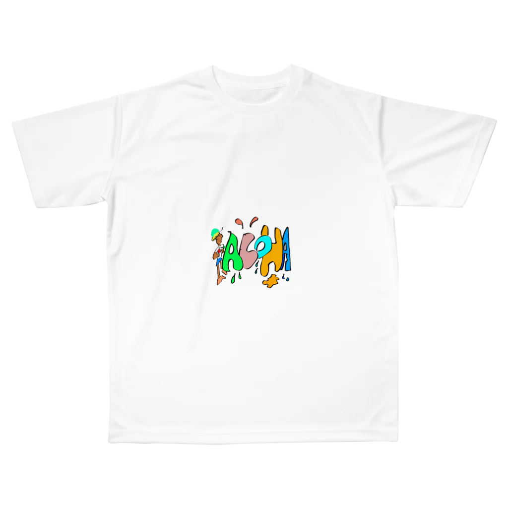 HALOHALOのアップル All-Over Print T-Shirt