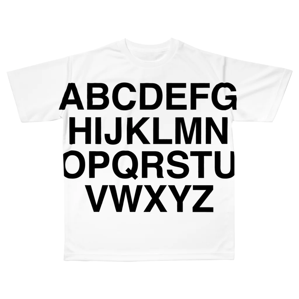 ABCDEFG HIJKLMN OPQRSTU VWXYZ / TOKYO LOGOSHOP 東京ロゴ