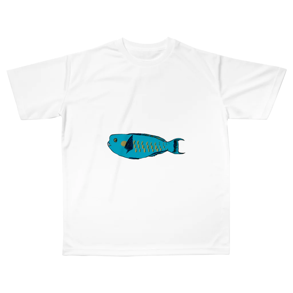 イラブチャーのイラスト All-Over Print T-Shirt by 青空クリエイト