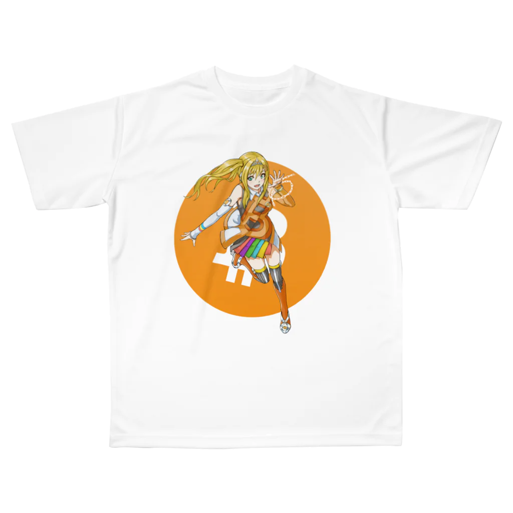 ビットコインちゃん / クリプトカレンシーガールズ ( Crypto_G )のフルグラフィックTシャツ通販 ∞ SUZURI（スズリ）