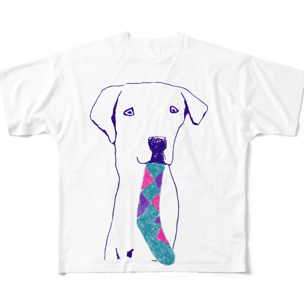NIKORASU GOのラブラドール（Tシャツ・パーカー・グッズ・ETC） All-Over Print T-Shirt