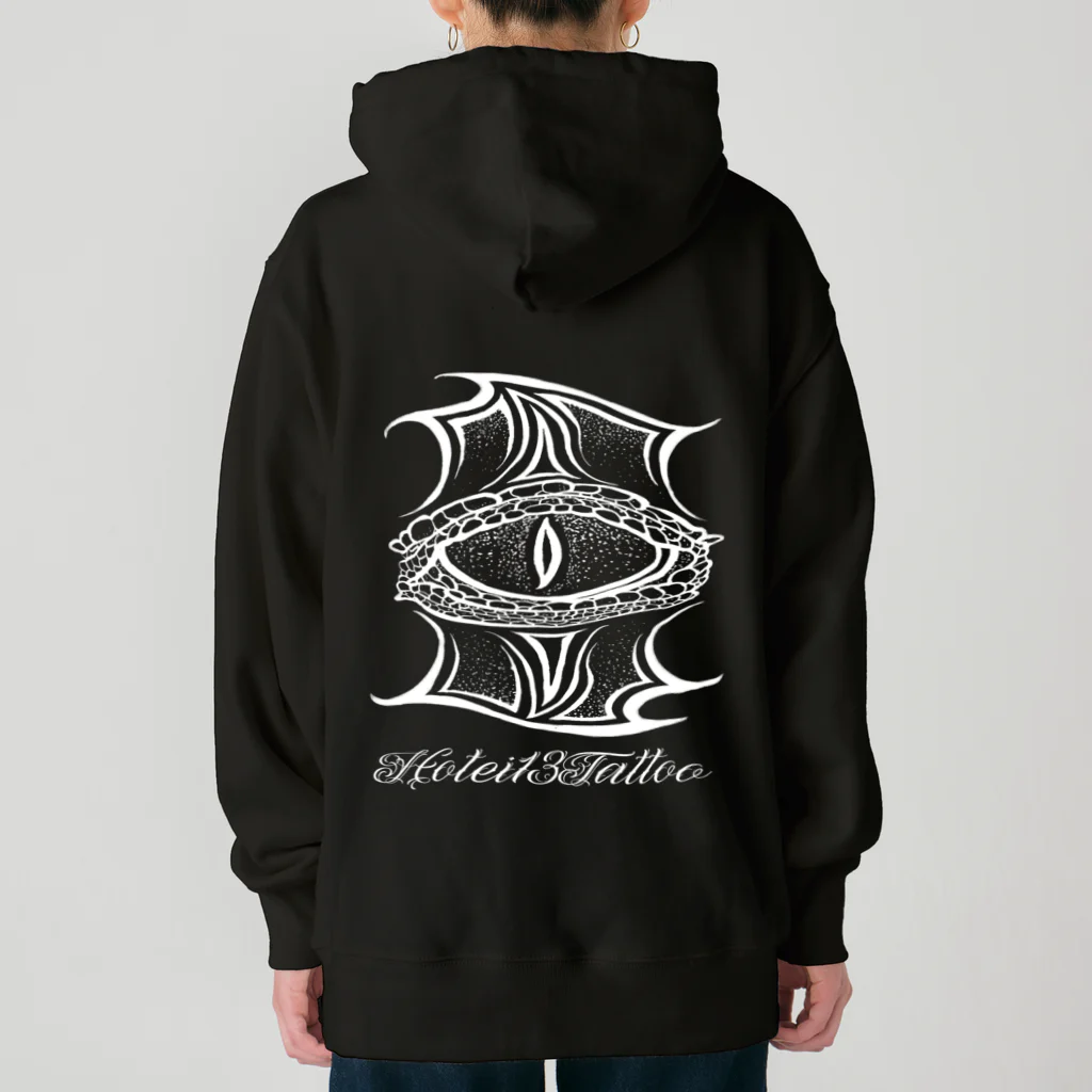 HOTEI13TATTOOのクロコアイ Heavyweight Hoodie