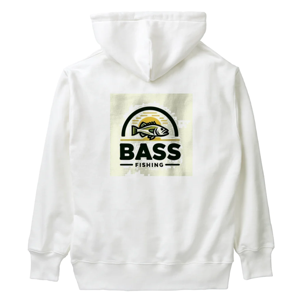 bassblocksのクラシカルバスロゴ Heavyweight Hoodie