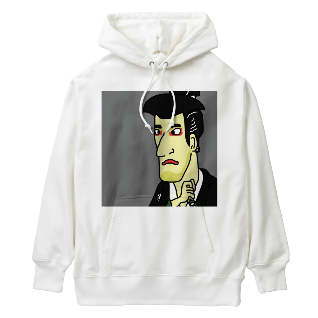 じゃぱにぃずぴぃぽぅの三代目市川高麗蔵の志賀大七 Heavyweight Hoodie