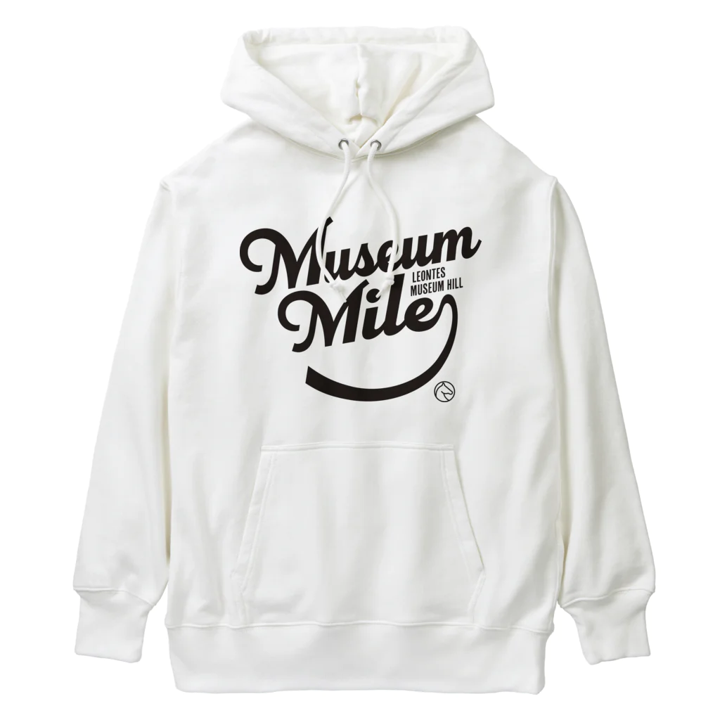 ミュージアムマイル（タイポグラフィBLACK） / 競馬おしゃれグッズ製作所 ( awesomefactory_s1 )のヘビーウェイトパーカー通販  ∞ SUZURI（スズリ）