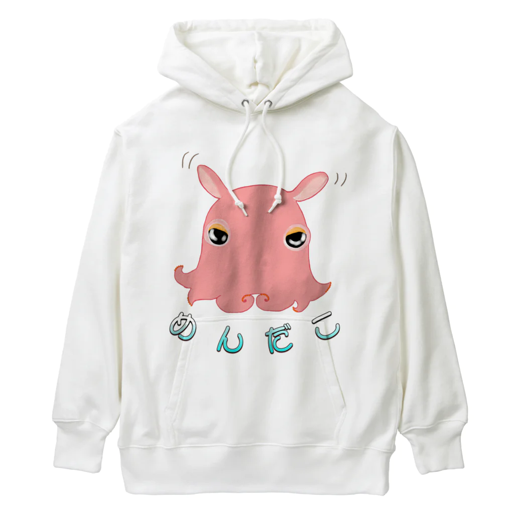 LalaHangeulの深海のアイドル「メンダコさん」 Heavyweight Hoodie