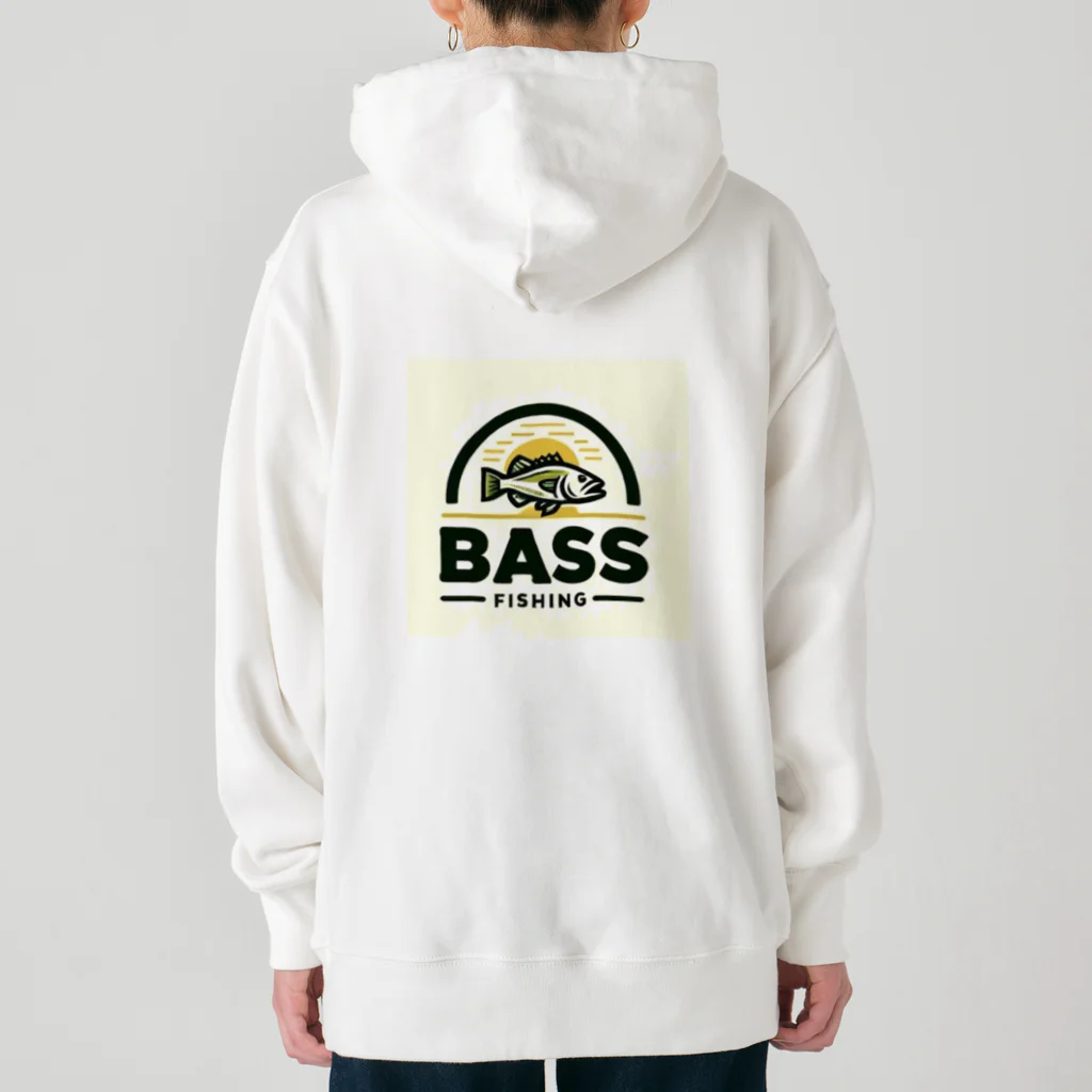 bassblocksのクラシカルバスロゴ Heavyweight Hoodie