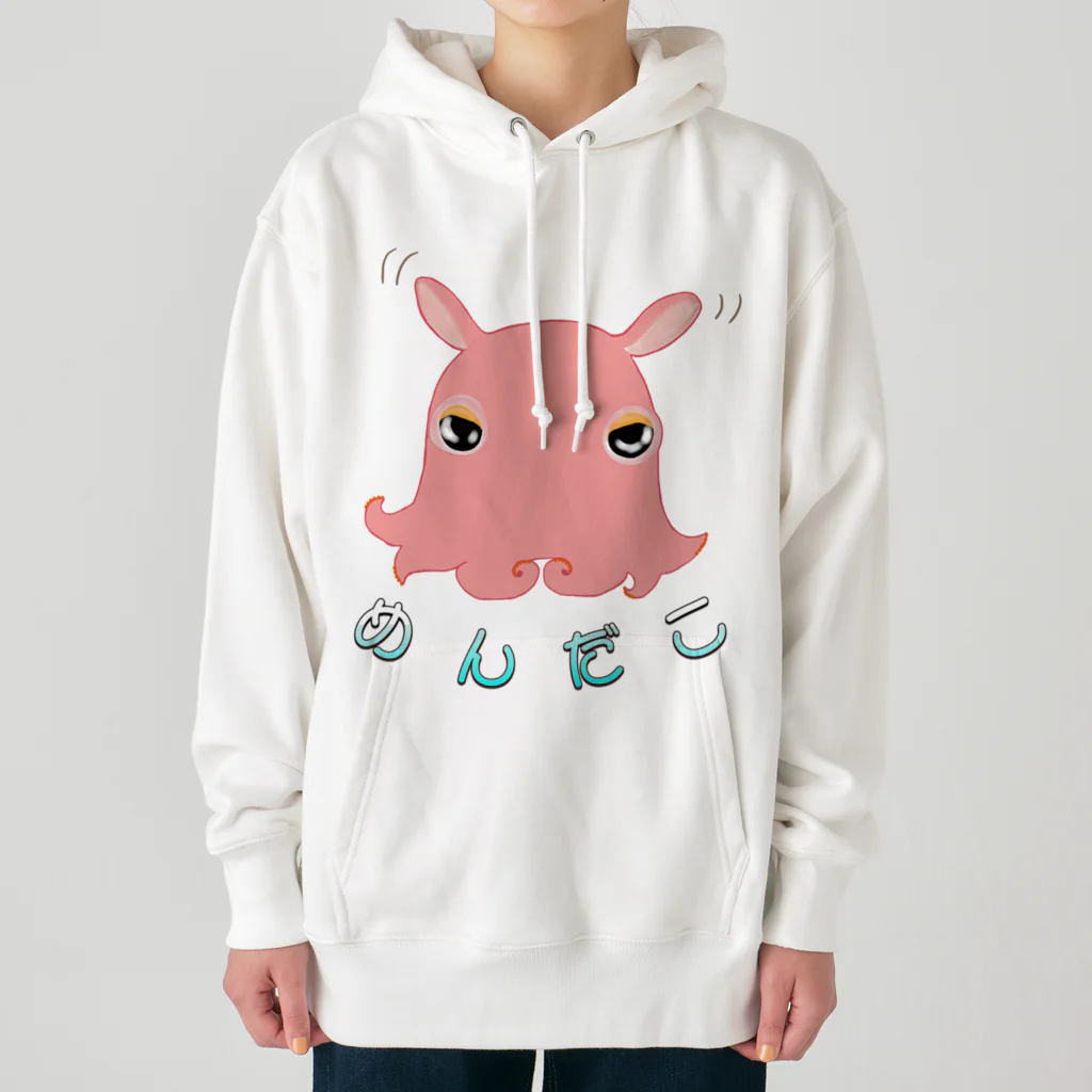 LalaHangeulの深海のアイドル「メンダコさん」 Heavyweight Hoodie