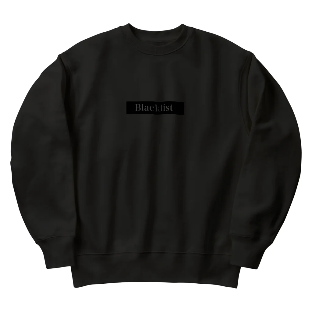 BlacklistのBlacklist LOGO Heavyweight Crew Neck Sweatshirt