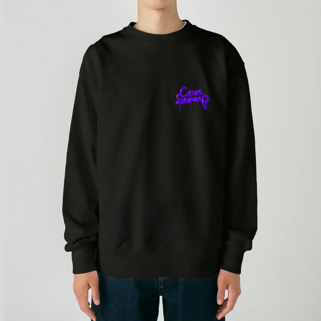 cnameartの照らさない月 Heavyweight Crew Neck Sweatshirt