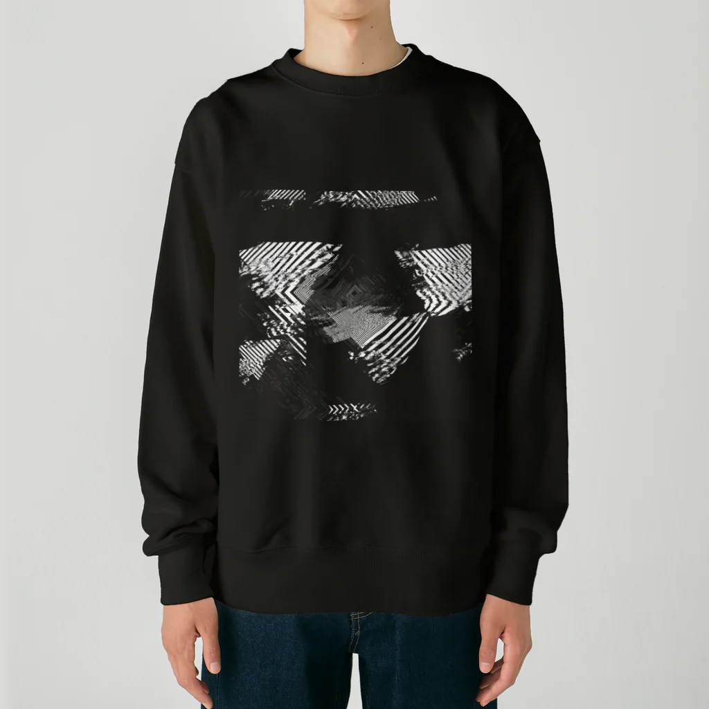 #FFFFFFのビッグロゴ Heavyweight Crew Neck Sweatshirt