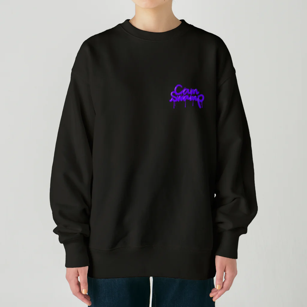 cnameartの照らさない月 Heavyweight Crew Neck Sweatshirt