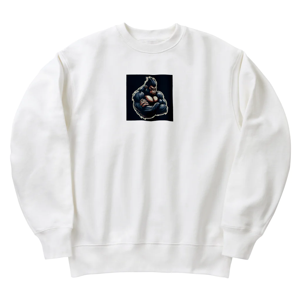 GOODY-MANの考えるゴリラ Heavyweight Crew Neck Sweatshirt