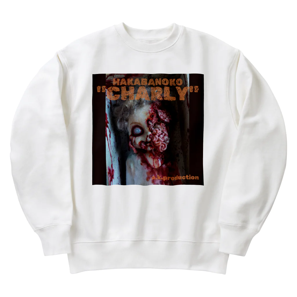 a.k.production  エーケープロダクションのa.k.HORROR CHILD Heavyweight Crew Neck Sweatshirt