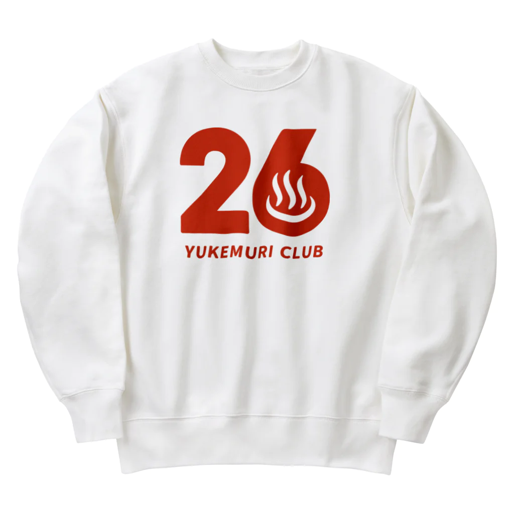 瀬高きりん♨温泉グッズの26 YUKEMURI CLUB Heavyweight Crew Neck Sweatshirt