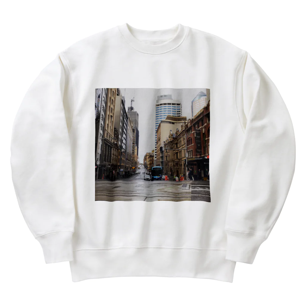 ボーダーレスライフのシドニーストリートスナップ Heavyweight Crew Neck Sweatshirt