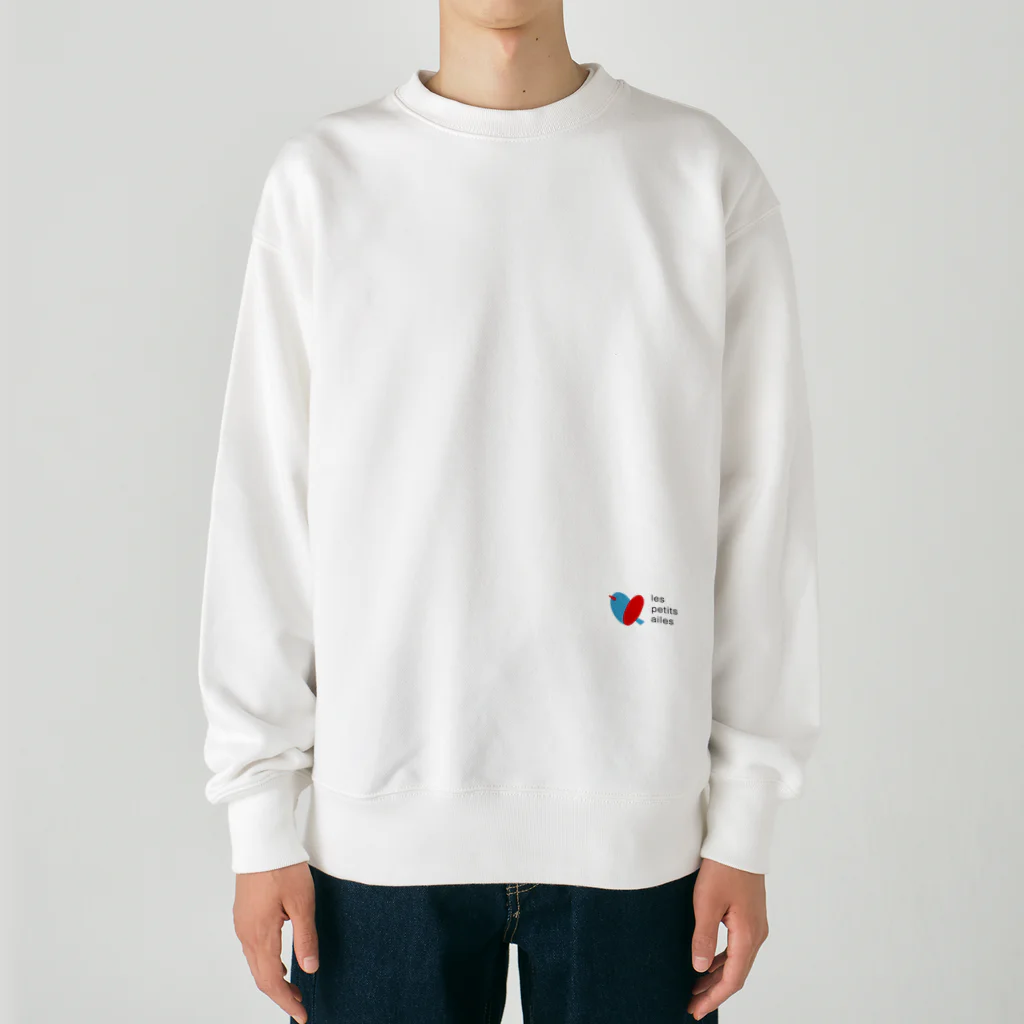 les petits ailesのles petits ailes Heavyweight Crew Neck Sweatshirt