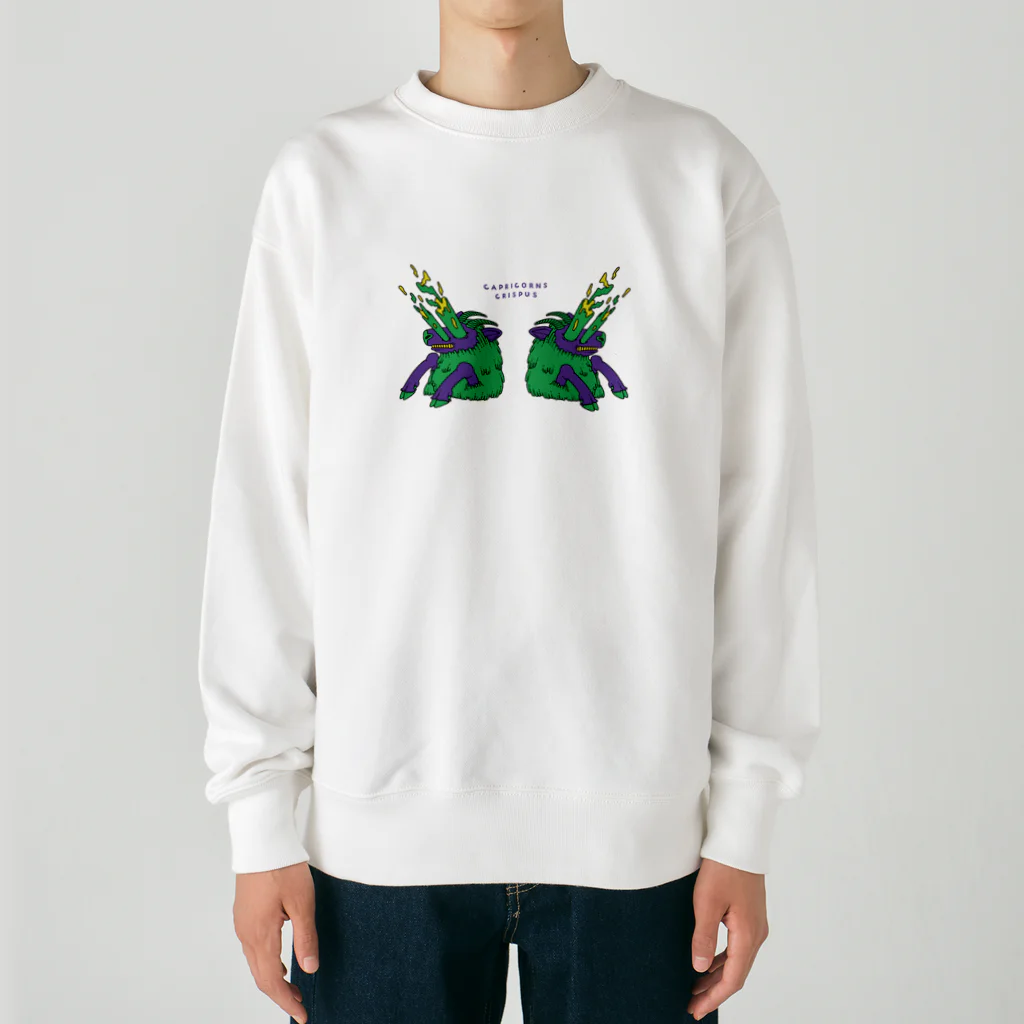 SASANOWAのGREEN KAMOSHIKA Heavyweight Crew Neck Sweatshirt