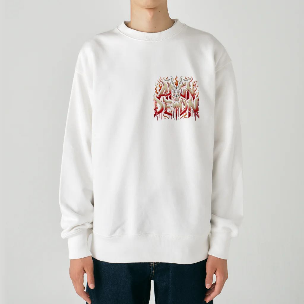 Ang-DemonのAngDemon BLOOD Heavyweight Crew Neck Sweatshirt