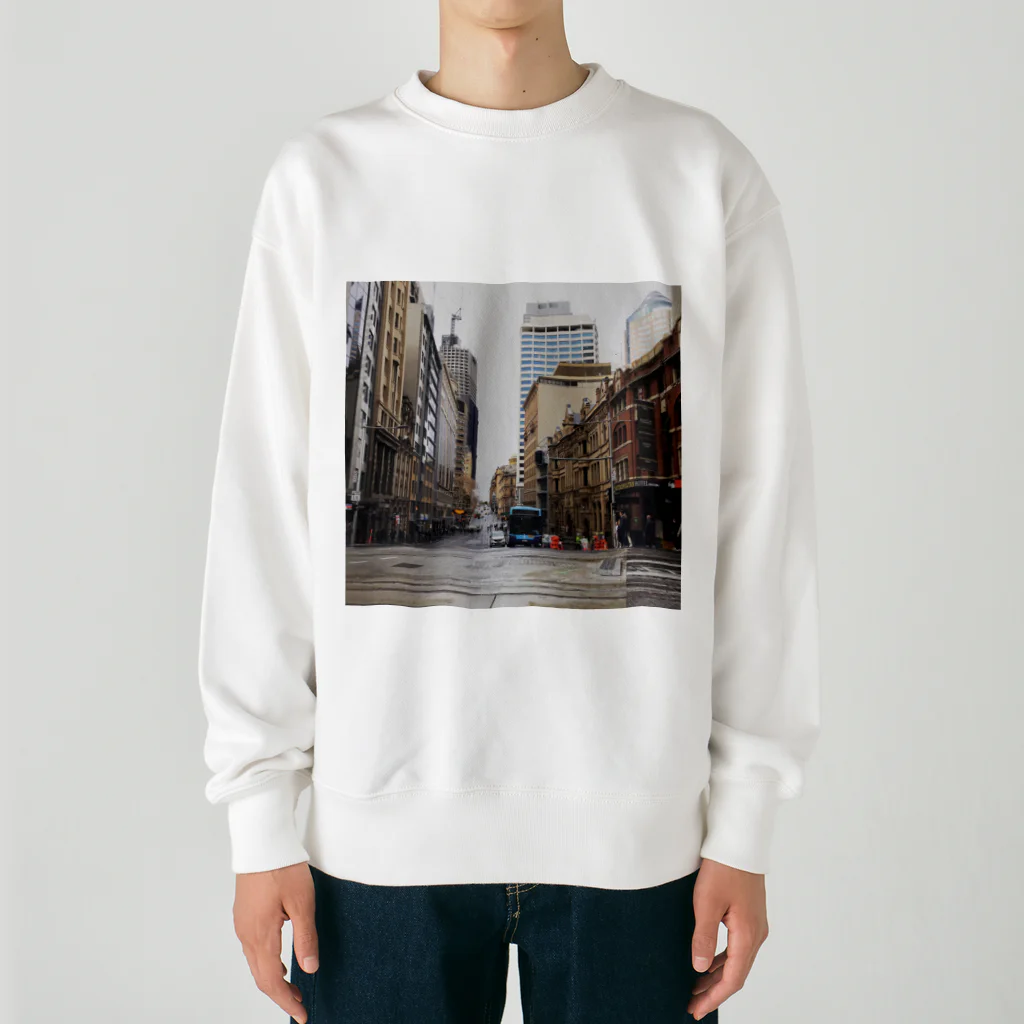 ボーダーレスライフのシドニーストリートスナップ Heavyweight Crew Neck Sweatshirt