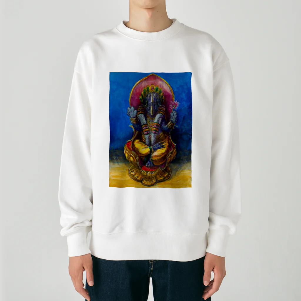 segasworksのレガリケラトプス…神様 Heavyweight Crew Neck Sweatshirt