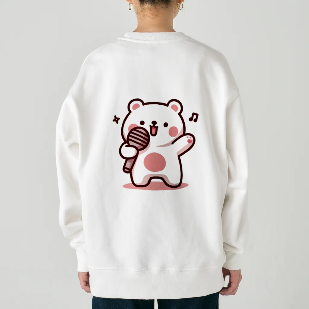 kumainchouの熱唱　くま Heavyweight Crew Neck Sweatshirt