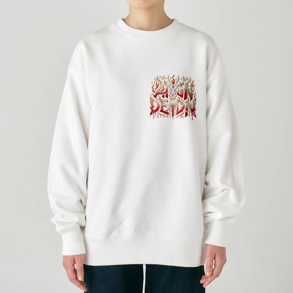 Ang-DemonのAngDemon BLOOD Heavyweight Crew Neck Sweatshirt
