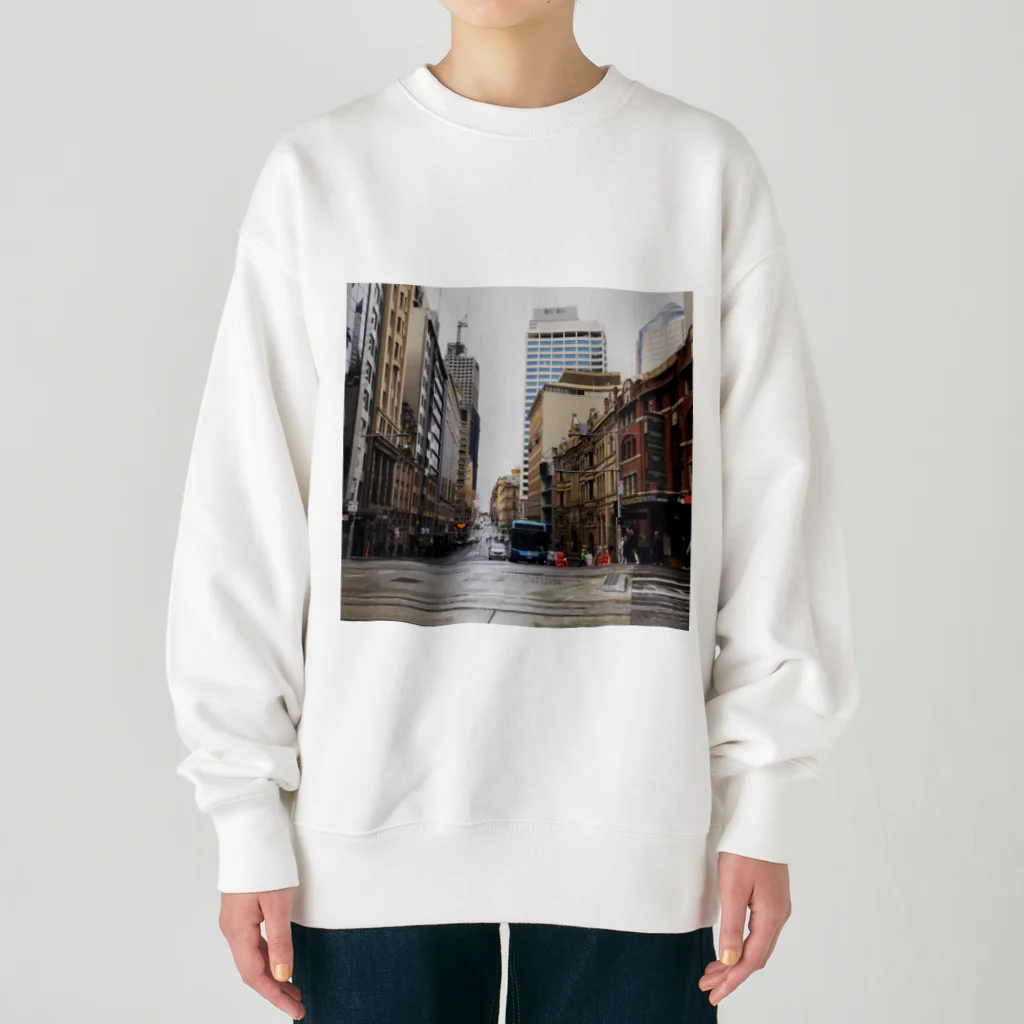 ボーダーレスライフのシドニーストリートスナップ Heavyweight Crew Neck Sweatshirt